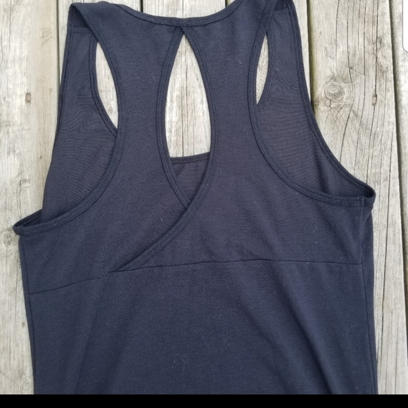 Lucy long tank top with side ruching - Picture 8 of 8